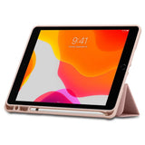 Калъф с Pen Поставка за iPad 9/ 8/ 7 10.2", Spigen Urban Fit Case, Розов (2)