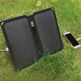 Соларно Зарядно, 4Smarts Foldable Solar Panel 10W, Черен (4)