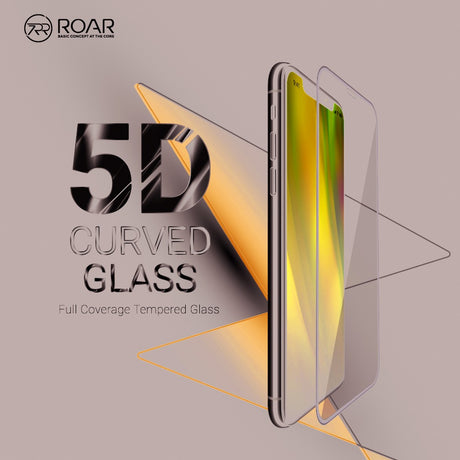 Извит Стъклен Протектор за Samsung A32 5G, Roar 3D Glass, Прозрачен (4)