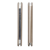 Кожен Калъф за Samsung S21, Forcell Elegance Book Case, Златист (7)