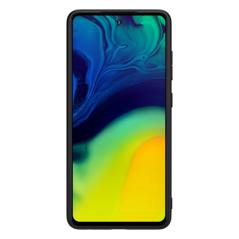 Калъф с Фибро Влакна за Samsung A72, Nillkin Textured Case, Черен (5)