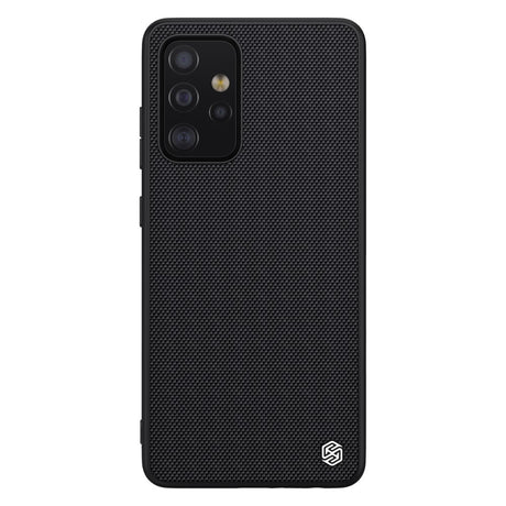 Калъф с Фибро Влакна за Samsung A72, Nillkin Textured Case, Черен (2)