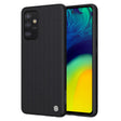 Калъф с Фибро Влакна за Samsung A72, Nillkin Textured Case, Черен