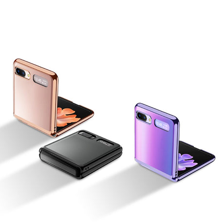 Поликарбонатен Калъф за Samsung Galaxy Z Flip, GKK PC Case, Черен (3)