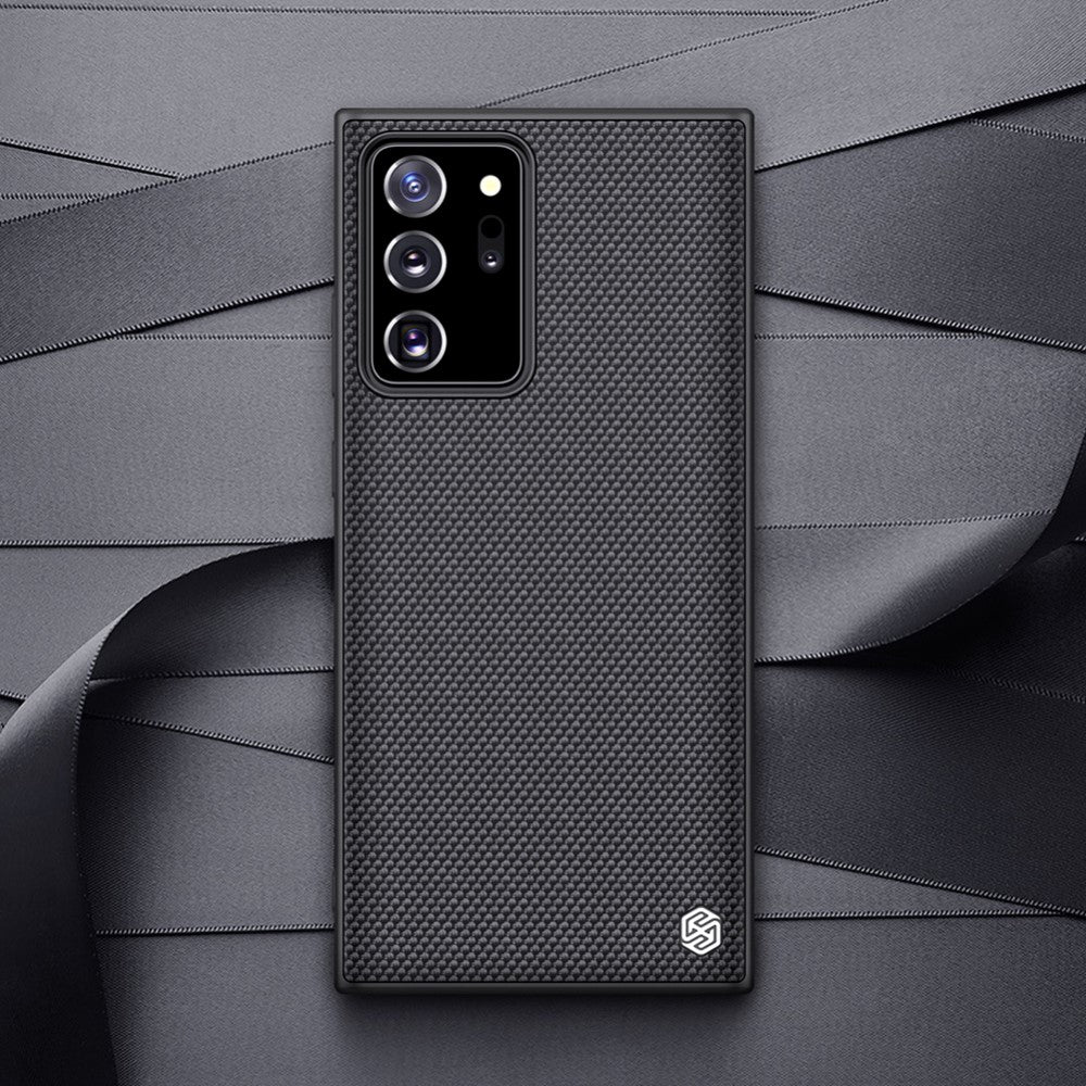 Калъф с Фибро Влакна за Samsung Note 20 Ultra, Nillkin Textured Case, Черен (6)