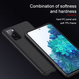 Калъф с Фибро Влакна за Samsung S20, Nillkin Textured Case, Черен (5)