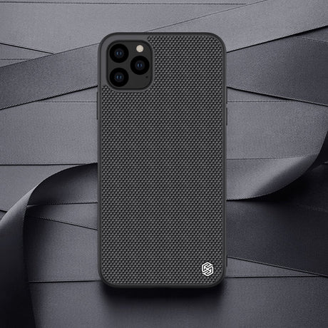 Калъф с Фибро Влакна за iPhone 11 Pro, Nillkin Textured Case, Черен (7)