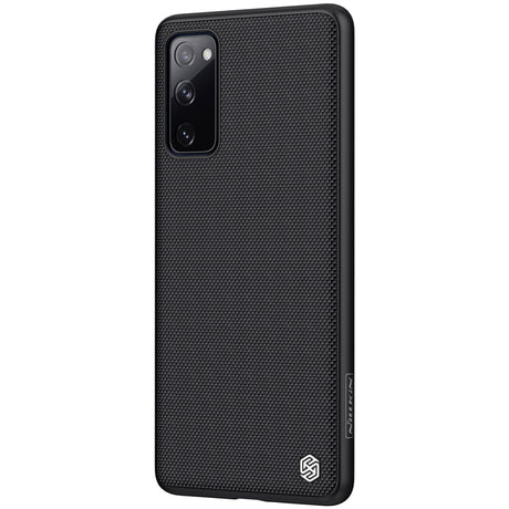 Калъф с Фибро Влакна за Samsung S20, Nillkin Textured Case, Черен