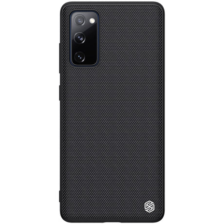 Калъф с Фибро Влакна за Samsung S20, Nillkin Textured Case, Черен (2)