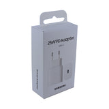 Оригинално Зарядно Samsung 25W 220v Super Fast Charger USB-C EP-TA800NWE, Бял