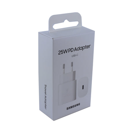 Оригинално Зарядно Samsung 25W 220v Super Fast Charger USB-C EP-TA800NWE, Бял