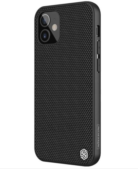 Калъф с Фибро Влакна за iPhone 12 Mini, Nillkin Textured Case, Черен
