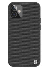 Калъф с Фибро Влакна за iPhone 12 Mini, Nillkin Textured Case, Черен (2)