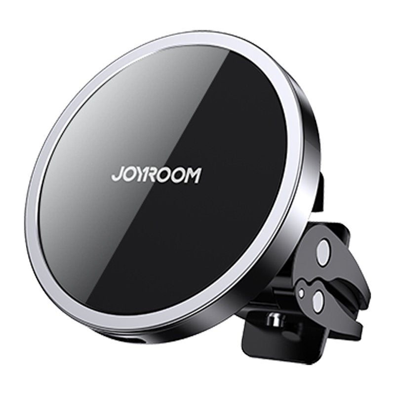 Безжично Зарядно-Стойка за Кола за iPhone, Joyroom Magsafe Charger 15w, Черен (3)