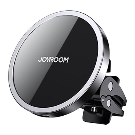Безжично Зарядно-Стойка за Кола за iPhone, Joyroom Magsafe Charger 15w, Черен (3)