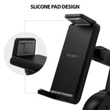 Вакуумна Стойка за Кола за Таблет и Телефон, Ringke Board Car Holder, Черен (5)