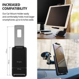 Вакуумна Стойка за Кола за Таблет и Телефон, Ringke Board Car Holder, Черен (4)