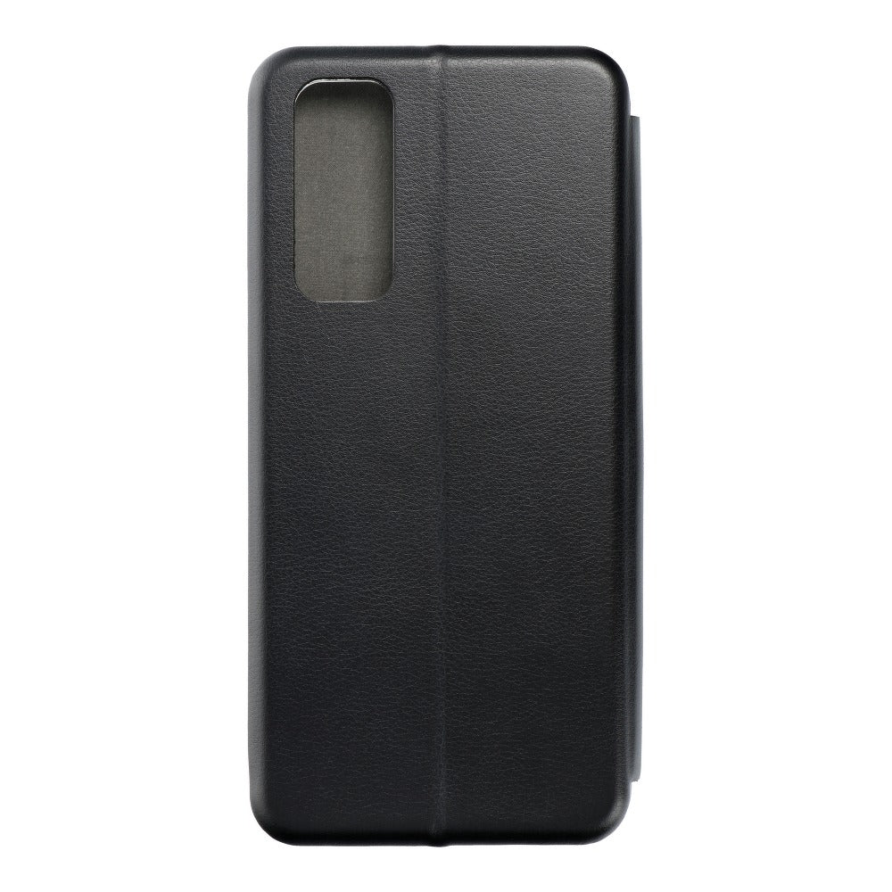 Кожен Калъф за Huawei P Smart 2021, Forcell Elegance Book Case, Черен (5)