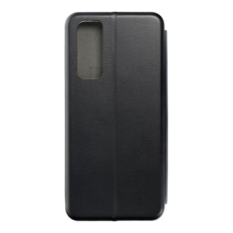 Кожен Калъф за Huawei P Smart 2021, Forcell Elegance Book Case, Черен (5)