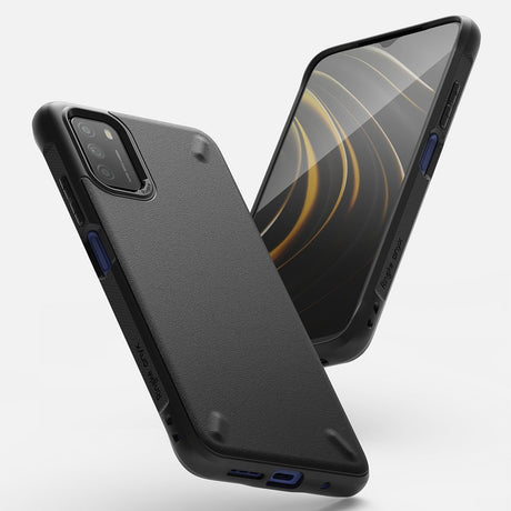 Противоударен Силиконов Калъф за Xiaomi Poco M3, Ringke Onyx Case, Черен (2)
