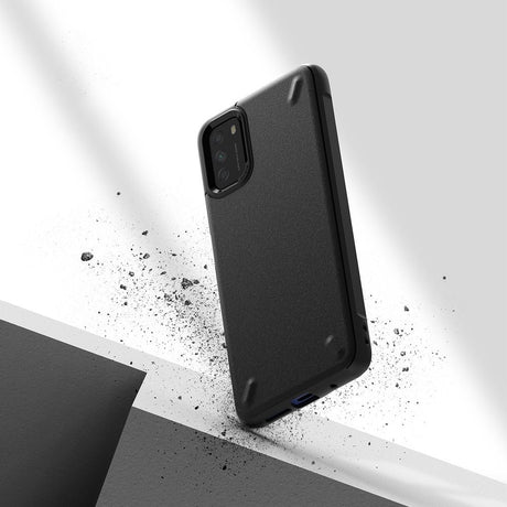 Противоударен Силиконов Калъф за Xiaomi Poco M3, Ringke Onyx Case, Черен (4)