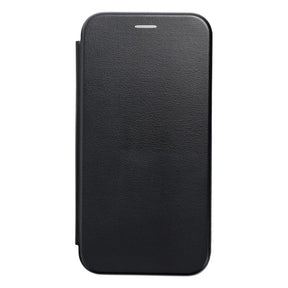 Кожен Калъф за Samsung A52, Forcell Elegance Book Case, Черен