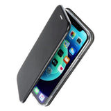 Кожен Калъф за Samsung A52, Forcell Elegance Book Case, Черен (3)