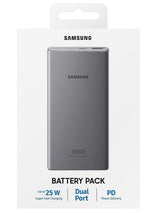 Външна Батерия с Бързо Зареждане, Samsung EB-P3300XJE 10000 mAh 25W, Сив (6)