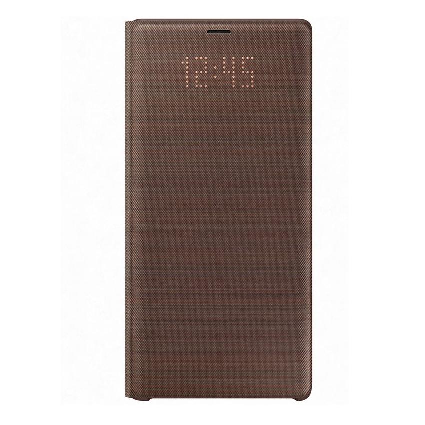 Оригинален Активен Калъф за Samsung Note 9 Led View Cover Book Case Ef-Nn960pae, Кафяв