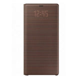 Оригинален Активен Калъф за Samsung Note 9 Led View Cover Book Case Ef-Nn960pae, Кафяв