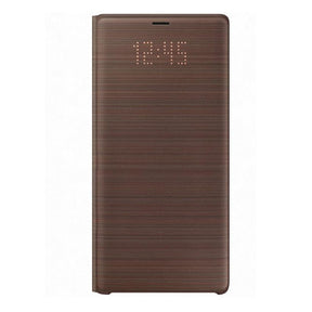 Оригинален Активен Калъф за Samsung Note 9 Led View Cover Book Case Ef-Nn960pae, Кафяв