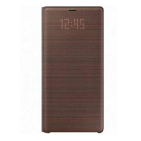 Оригинален Активен Калъф за Samsung Note 9 Led View Cover Book Case Ef-Nn960pae, Кафяв