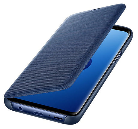 Оригинален Активен Калъф за Samsung S9 Plus Led View Cover Book Case Ef-Ng965ple, Син (2)