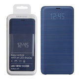 Оригинален Активен Калъф за Samsung S9 Plus Led View Cover Book Case Ef-Ng965ple, Син (4)