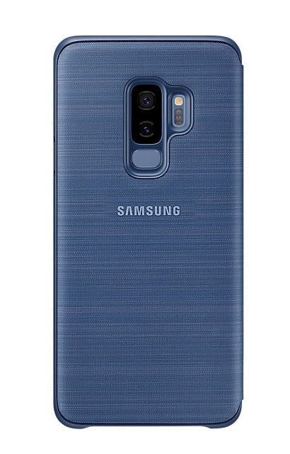 Оригинален Активен Калъф за Samsung S9 Plus Led View Cover Book Case Ef-Ng965ple, Син (3)