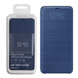 Оригинален Активен Калъф за Samsung S9 Led View Cover Book Case EF-NG960PLEGWW, Син (4)