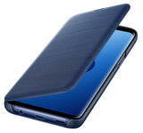Оригинален Активен Калъф за Samsung S9 Led View Cover Book Case EF-NG960PLEGWW, Син (2)