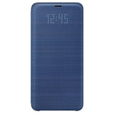 Оригинален Активен Калъф за Samsung S9 Led View Cover Book Case EF-NG960PLEGWW, Син
