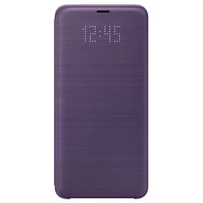 Оригинален Активен Калъф за Samsung S9 Plus Led View Cover Book Case Ef-Ng965pve, Лилав
