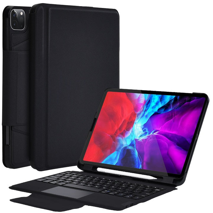 Калъф с Клавиатура за iPad Pro 11, Choetech Keyboard Pad Case, Черен (2)
