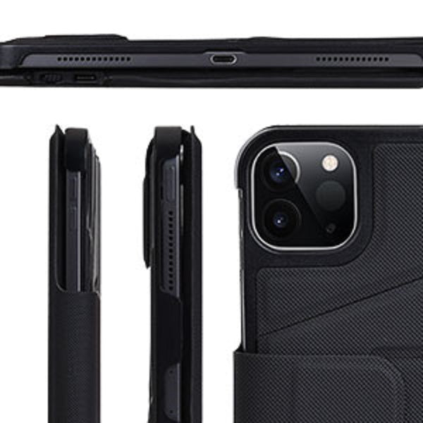 Калъф с Клавиатура за iPad Pro 11, Choetech Keyboard Pad Case, Черен (6)