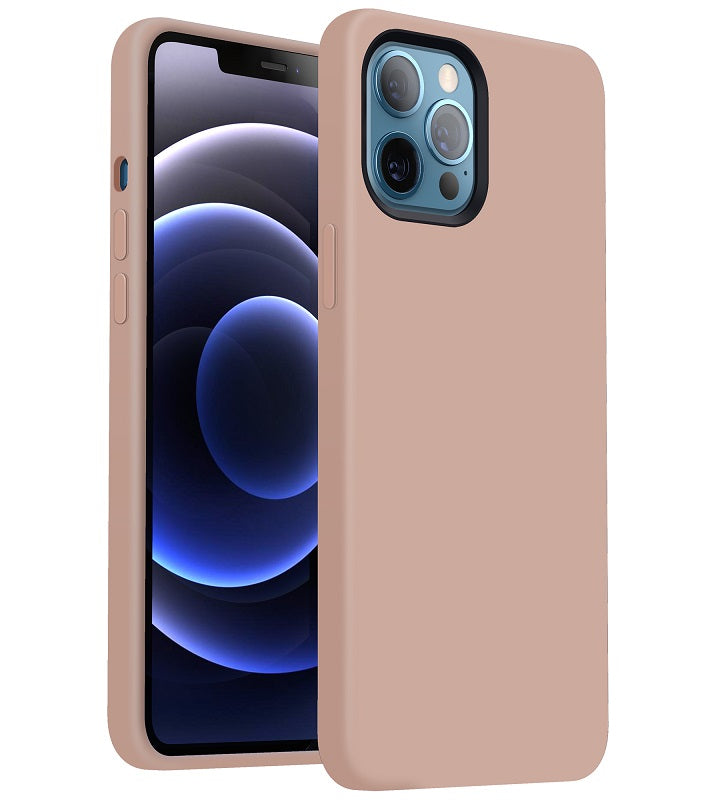 Magsafe Силиконов Калъф за iPhone 12/Pro, Choetech Magnetic Case, Розов