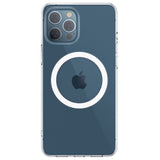 Magsafe Силиконов Калъф за iPhone 12/Pro, Choetech Magnetic Case, Прозрачен (8)