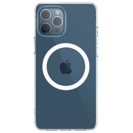Magsafe Силиконов Калъф за iPhone 12/Pro, Choetech Magnetic Case, Прозрачен (8)