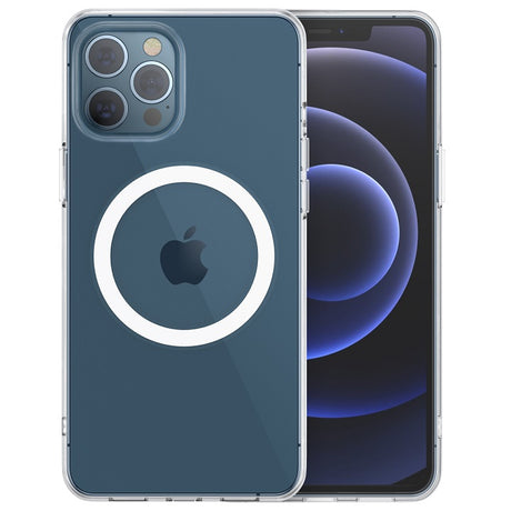 Magsafe Силиконов Калъф за iPhone 12/Pro, Choetech Magnetic Case, Прозрачен