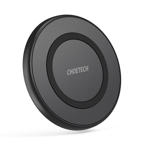 Безжично Зарядно за Телефон, Choetech Wireless Pad Fast Charger 10W, Черен