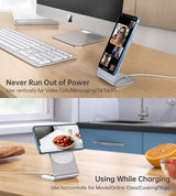 Поставка за MagSafe Зарядно, Choetech Stand, Сребрист (3)