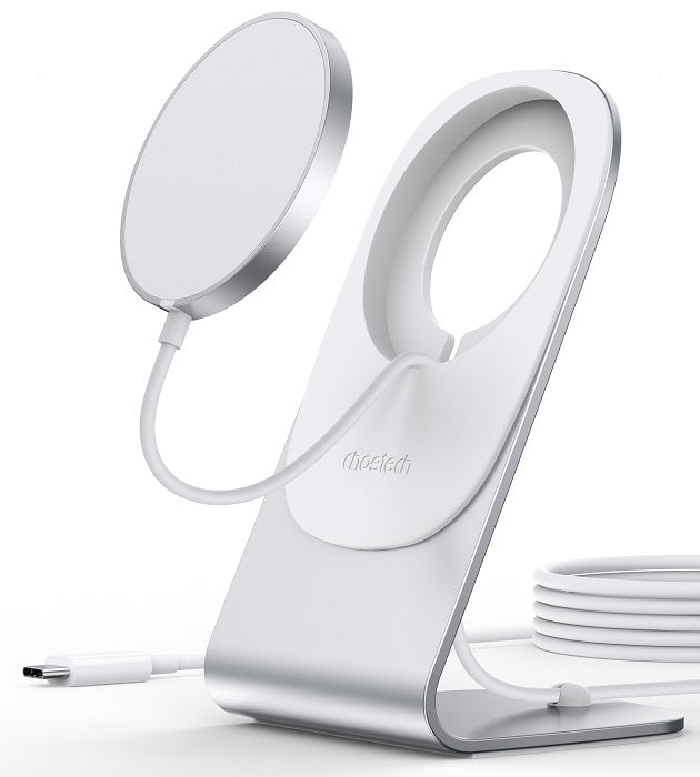Поставка за MagSafe Зарядно, Choetech Stand, Сребрист