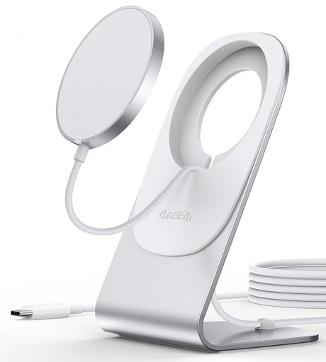 Поставка за MagSafe Зарядно, Choetech Stand, Сребрист