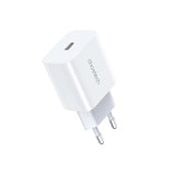 Бързо Зарядно с USB-C за iPhone, Choetech 220v PD3.0 20W, Бял (2)